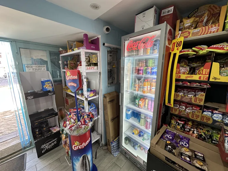 Second fridge of cold drinks